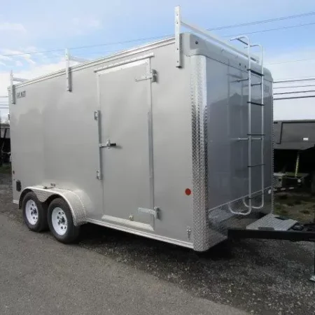 Car Mate 7 x 14 Enclosed Contractor Trailer (Stock #IR-ENC-08919)