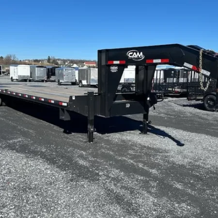 CAM Superline 8 x 40 Deckover Gooseneck Equipment Trailer